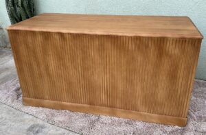 BALCÃO RIPADO 2,00C X 80L X 1,03A