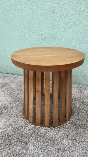 MESA BAIXA TRELIÇADA MADEIRA - 70D x 70A